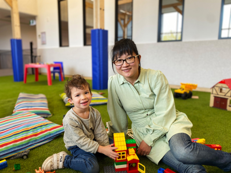 William and mei portrait